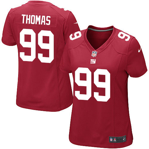 Women's Elite Robert Thomas Nike Jersey Red Alternate - #99 NFL New York Giants